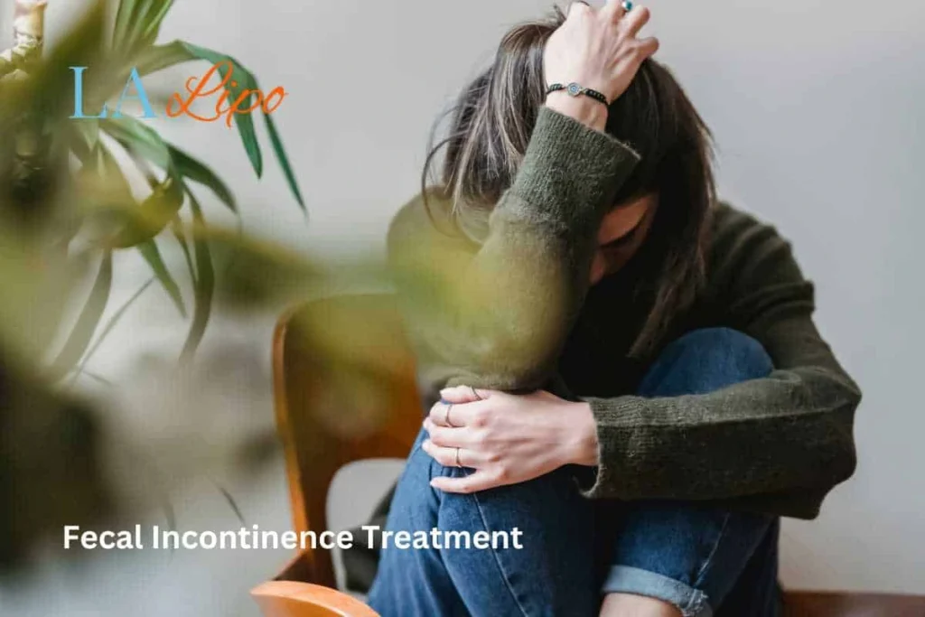 woman worried about fecal incontinence diet Bagshot