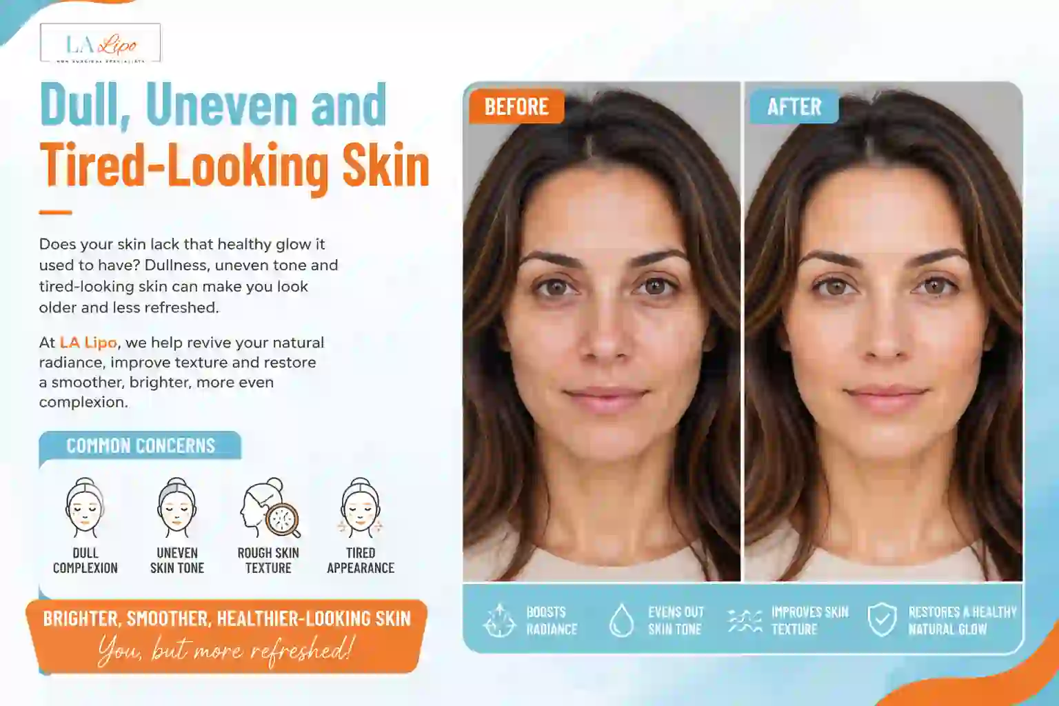 Sign #5: Dull, Uneven and Tired-Looking Skin Bagshot